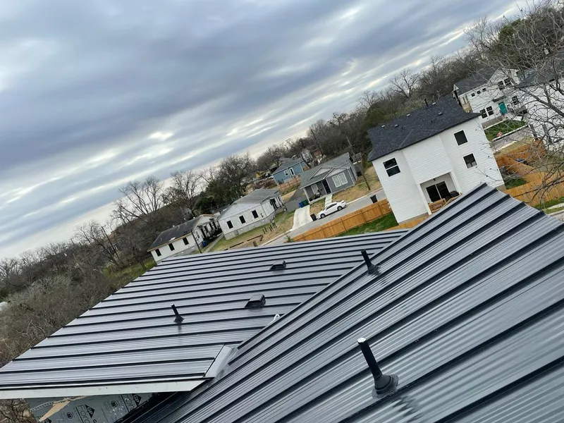 Standing seam metal roof panels with vents for Skylight Repair in Land O' Lakes